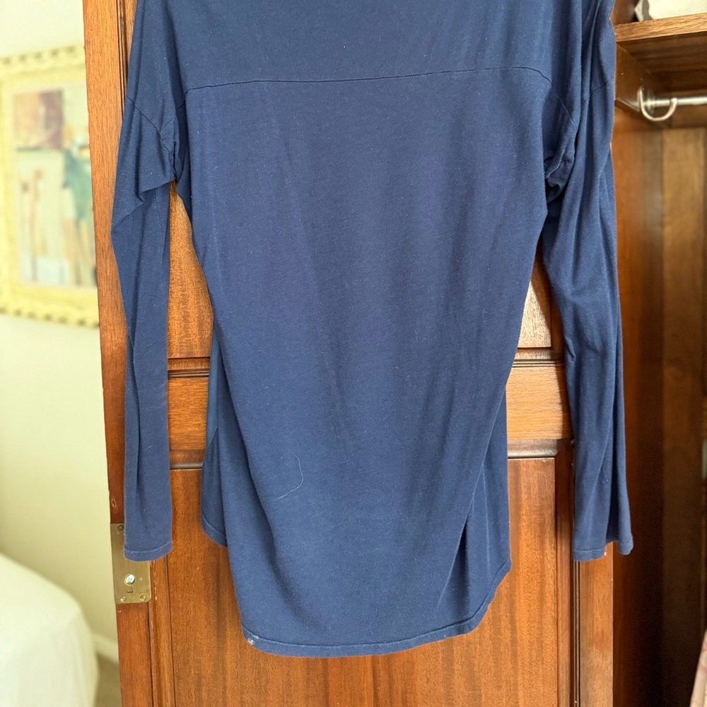 Navy Blue Women's Top